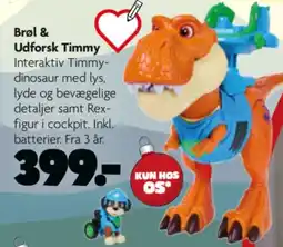 Fætter BR Brøl & Udforsk Timmy tilbud
