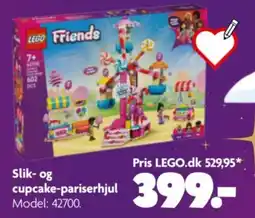 Fætter BR lego friends slik- og cupcake-pariserhjul tilbud