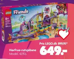 Fætter BR Lego Friends Havfrue-rutsjebane tilbud