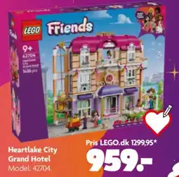 Fætter BR Lego friends heartlake city grand hotel tilbud