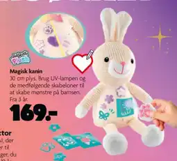 Fætter BR Airbrush Plush Magisk kanin tilbud