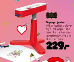 Fætter BR F-A-O SCHWARZ Tegneprojektor tilbud