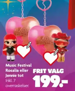 Fætter BR LOL SURPRISE Music Festival tilbud