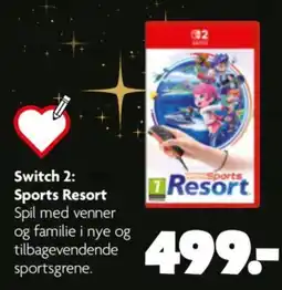 Fætter BR Nintendo Switch 2 Sports Resort tilbud