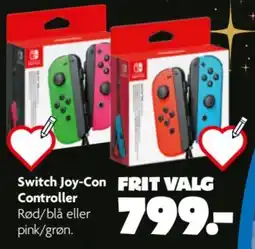 Fætter BR Nintendo Switch Joy-Con Controller tilbud