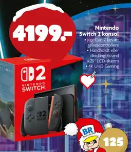 Fætter BR Nintendo Switch 2 konsol tilbud