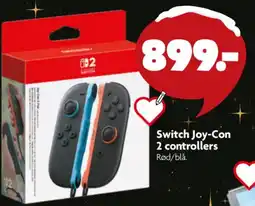 Fætter BR Switch Joy-Con 2 controllers tilbud