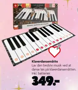Fætter BR FaO Schwarz Klaverdansematte tilbud