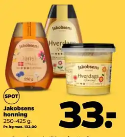 Netto Jakobsens honning tilbud