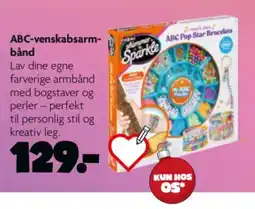 Fætter BR Shimmer Sparkle ABC Pop Star Bracelets tilbud