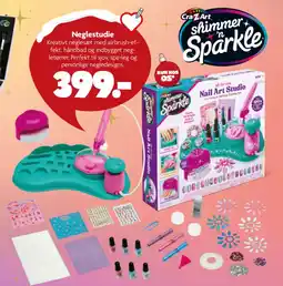 Fætter BR Cra-Z-Art Shimmer in Sparkle Nail Art Studio tilbud