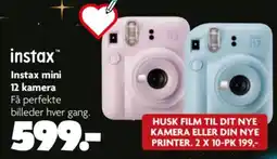 Fætter BR instax instax mini 12 kamera tilbud