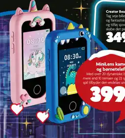 Fætter BR MiniLens kamera og børnetelefon tilbud