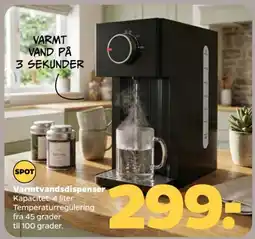 Netto Spot varmtvandsdispenser tilbud