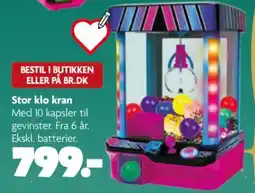 Fætter BR Stor klo kran tilbud