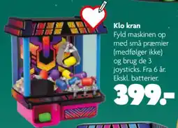 Fætter BR Klo kran tilbud
