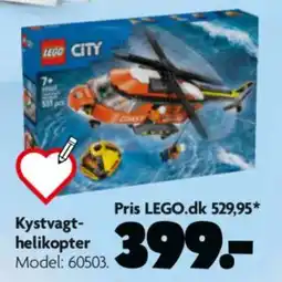 Fætter BR lego city kystvagt-helikopter tilbud