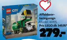 Fætter BR Lego City Affaldssorteringsvogn tilbud