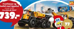 Fætter BR LEGO Frontlæsser og lastbil med tippelad tilbud