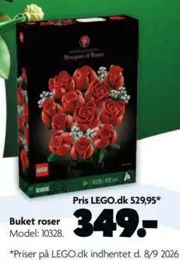 Fætter BR LEGO Bouquet of Roses tilbud
