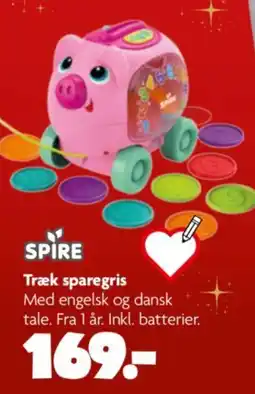 Fætter BR Spire Træk sparegris tilbud