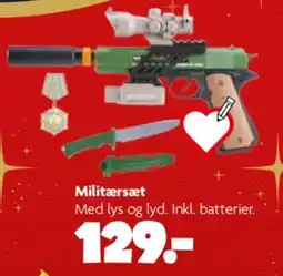 Fætter BR Militærsæt tilbud
