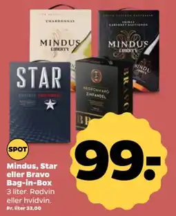 Netto Mindus, Star eller Bravo tilbud