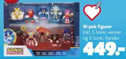 Fætter BR Sonic 10-pak figurer tilbud