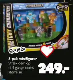 Fætter BR Goo Jit Zu Minecraft stretchy characters tilbud