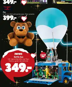 Fætter BR Fortnite Battle bus tilbud
