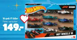 Fætter BR Hot Wheels F1 2025 tilbud