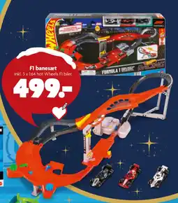 Fætter BR Hot Wheels F1 banesæt tilbud