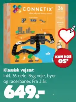 Fætter BR Connetix klassisk vejsæt tilbud