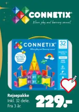 Fætter BR Connetix Rejsepakke tilbud