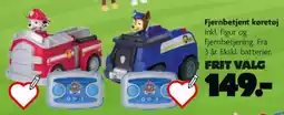 Fætter BR Paw Patrol fjernbetjent køretøj tilbud