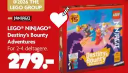 Fætter BR Lego Ninjago Destiny's Bounty Adventures tilbud