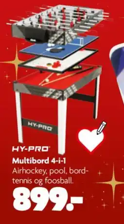 Fætter BR Hy-pro Multibord 4-i-1 tilbud
