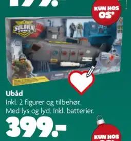 Fætter BR Soldier Force Ubåd tilbud