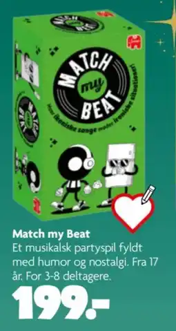Fætter BR Match my Beat tilbud