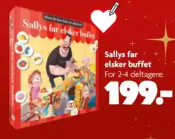 Fætter BR Sallys far elsker buffet tilbud