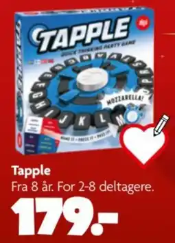 Fætter BR Tapple tilbud