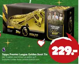 Fætter BR Topps Premier League Golden Boot Tin tilbud