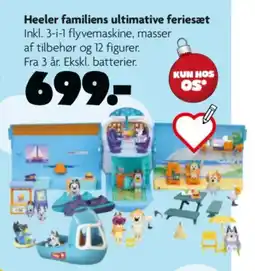 Fætter BR Bluey Heeler familens ultimative feriesæt tilbud