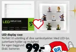 Fætter BR LED display case tilbud