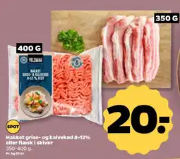 Netto Velsmag hakket grise- og kalvekød tilbud