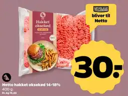 Netto Netto hakket oksekød tilbud