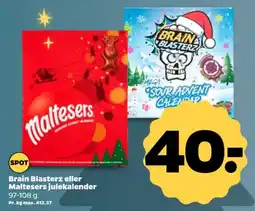 Netto Brain Blasterz eller Maltesers julekalender tilbud