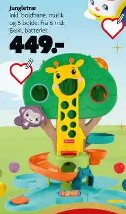Fætter BR Fisher-Price Jungletræ tilbud