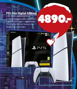 Fætter BR Sony PS5 Slim Digital Edition tilbud