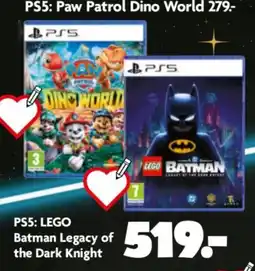 Fætter BR PS5: LEGO Batman Legacy of the Dark Knight tilbud